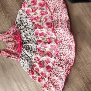 Blue Beri Boulevard Pink Foral   Halter Dress .Siz 3T